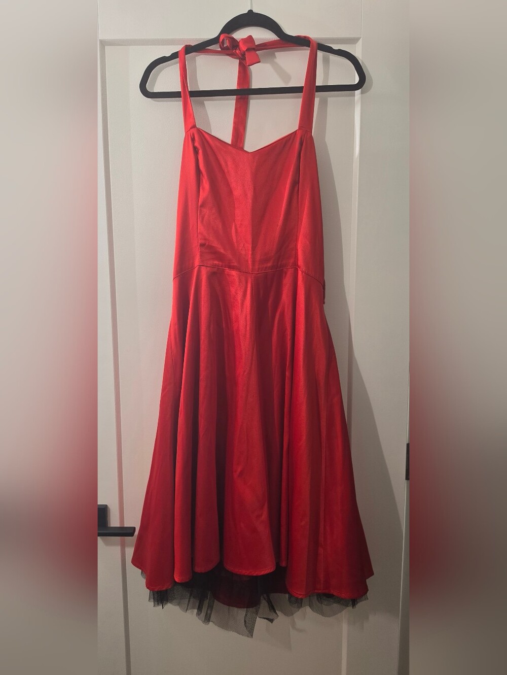 Hearts&Roses Red Pinup Style Dress